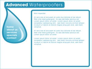 Advanced WaterProofers Website
