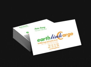 Earthlink Cargo, Business Cards, 2005.